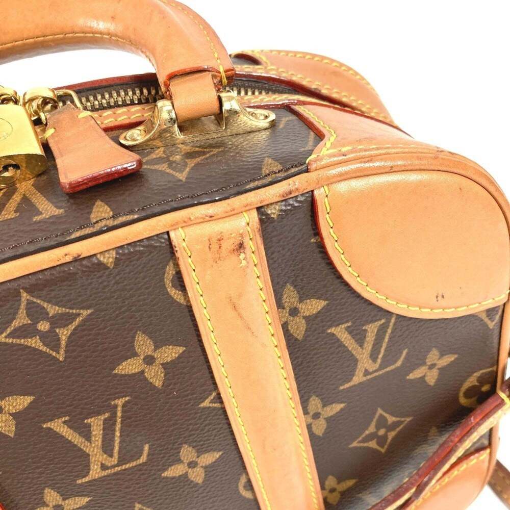 LOUIS VUITTON Brown Monogram Canvas Shoulder Bag - Picture 11 of 16